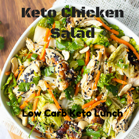Low Carb Keto Chicken Salad Recipe - Healthy Keto Lunch