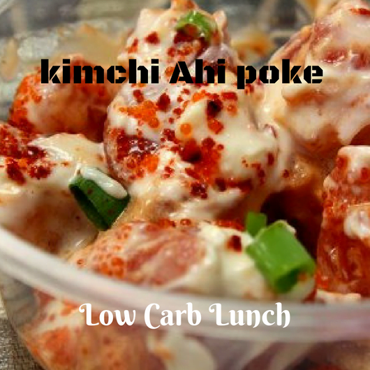 kimchi Ahi poke