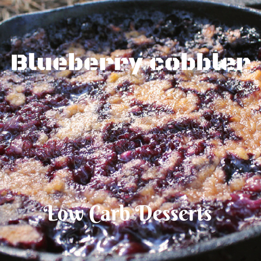 Blueberry cobbler