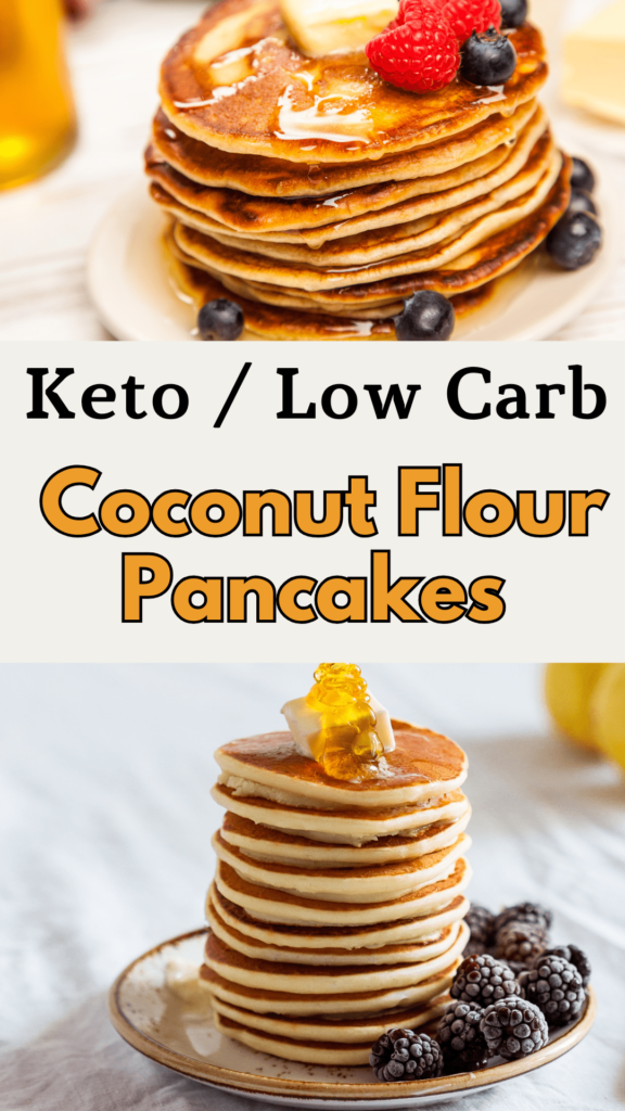 Low Carb Coconut Flour Pancakes Low Carb Coconut Flour Pancakes