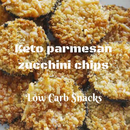 Parmesan zucchini chips