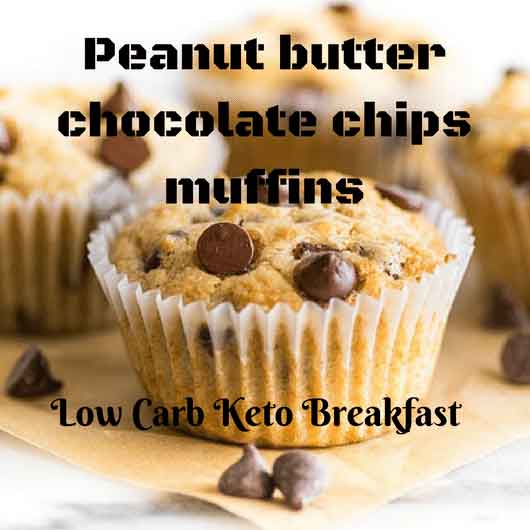 Peanut Butter Chocolate Chips Muffin