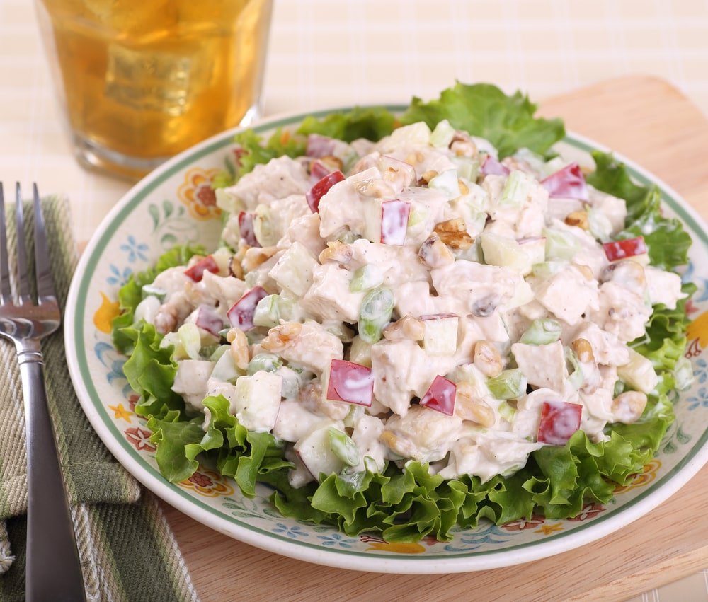 low carb chicken salad