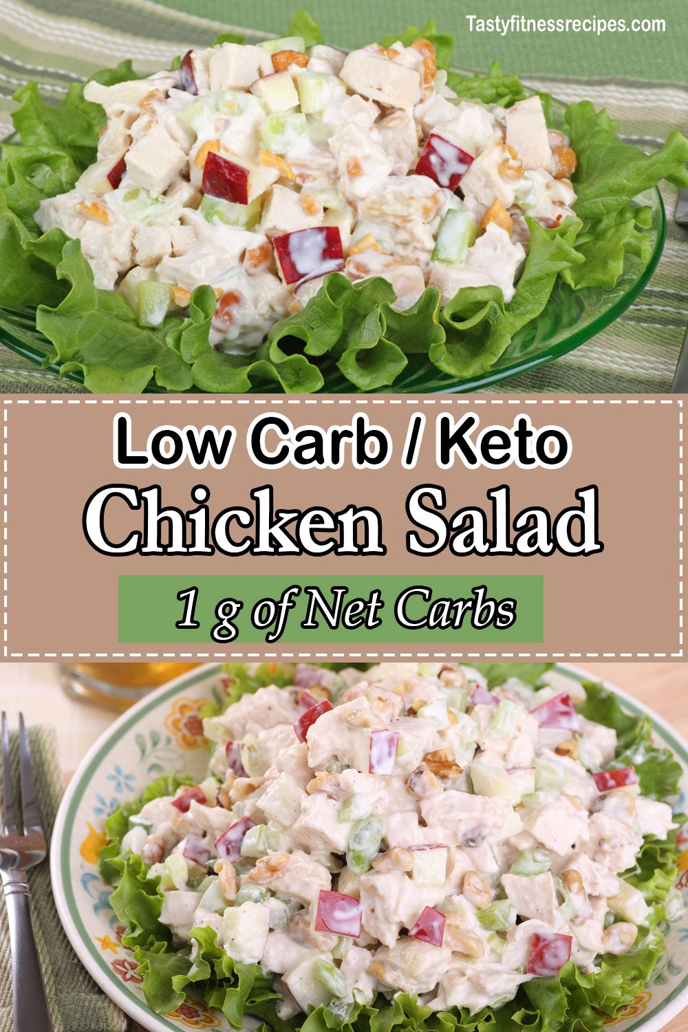 low carb keto chicken salad