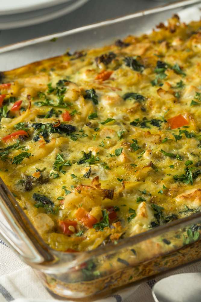 Low Carb Egg Bake Casserole Low Carb Egg Bake Casserole