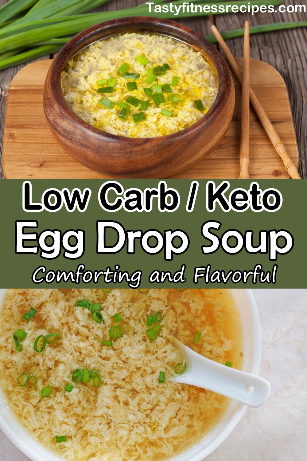 Low Carb Keto Egg Drop Soup
