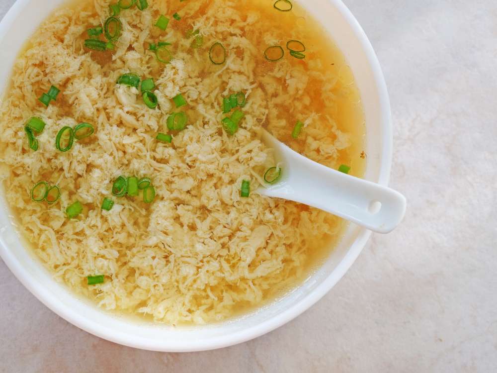 low carb egg drop soup