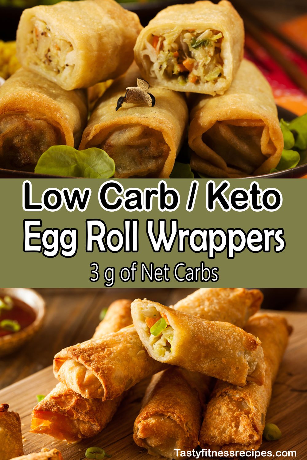 Low Carb Keto Egg Roll Wrappers