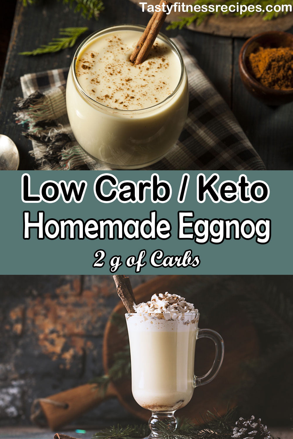Low Carb Keto Eggnog