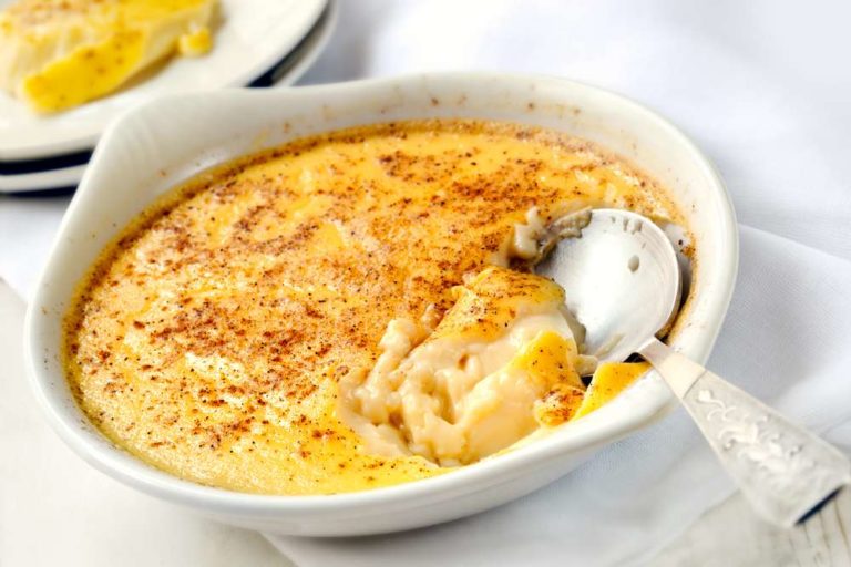 keto egg custard