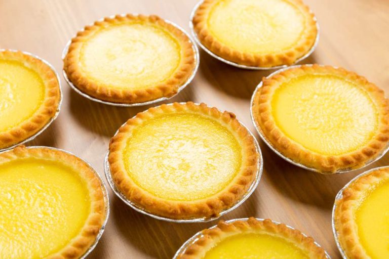 keto egg custard tart