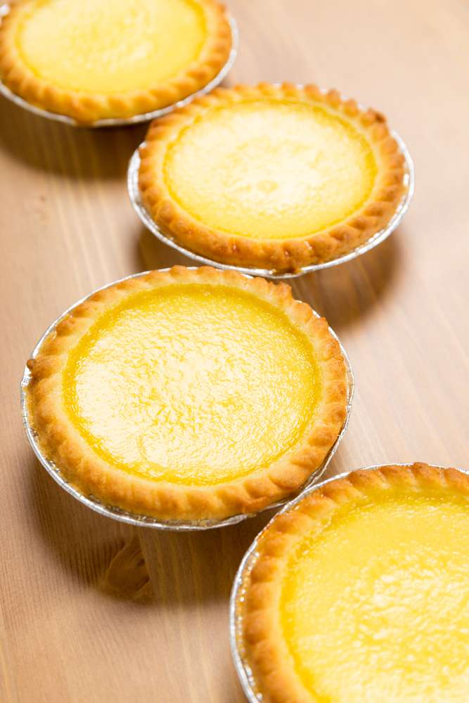 low carb egg custard tart