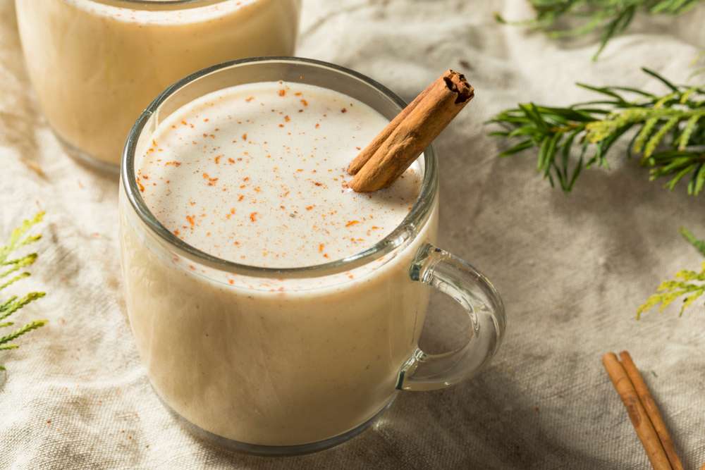 low carb egg nog