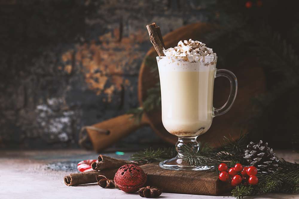 sugar free keto low carb egg nog