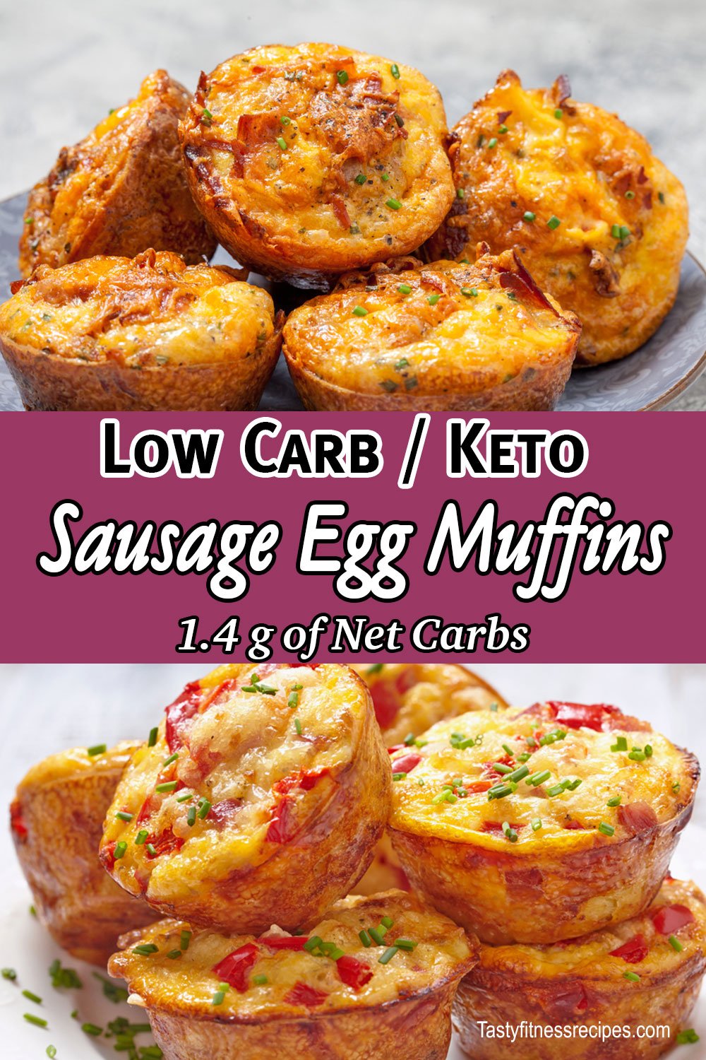 Low Carb Keto Sausage Egg Muffins Cups