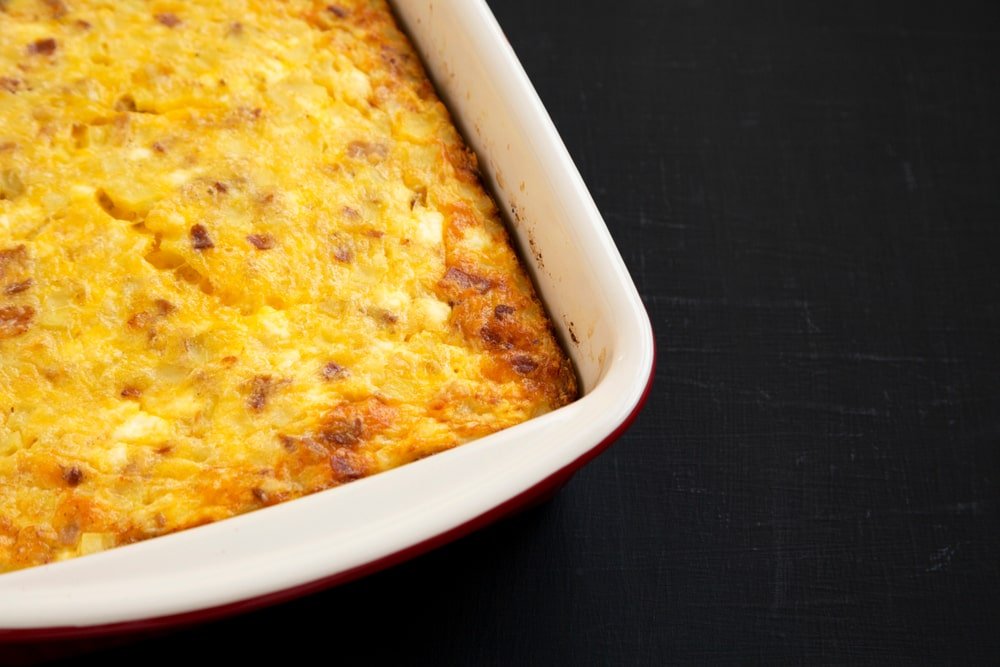 keto egg bake with sausage