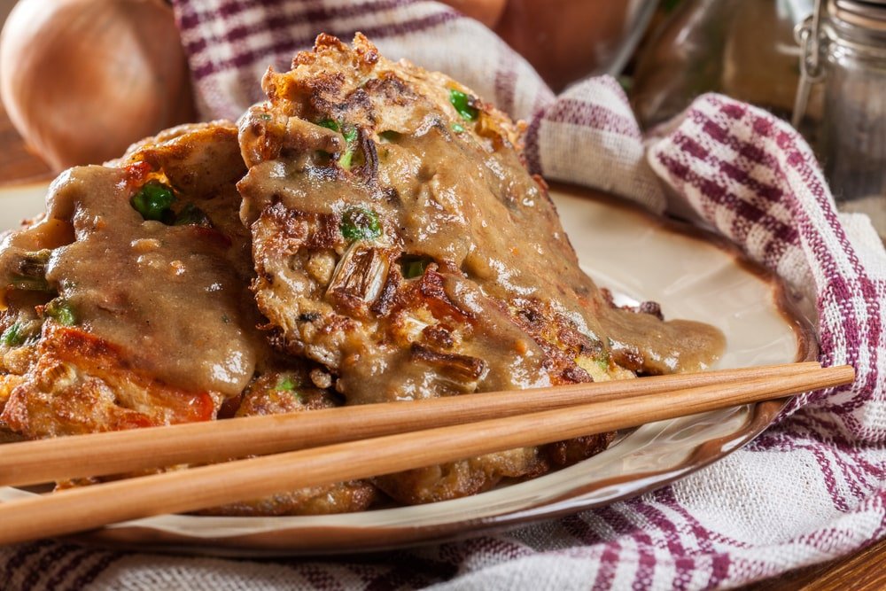 keto egg foo young gravy