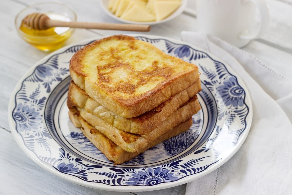 keto egg loaf french toast