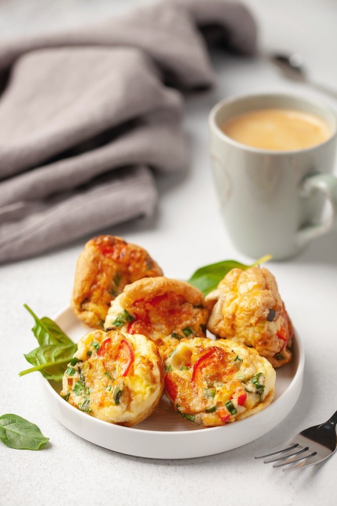 keto egg muffins bacon