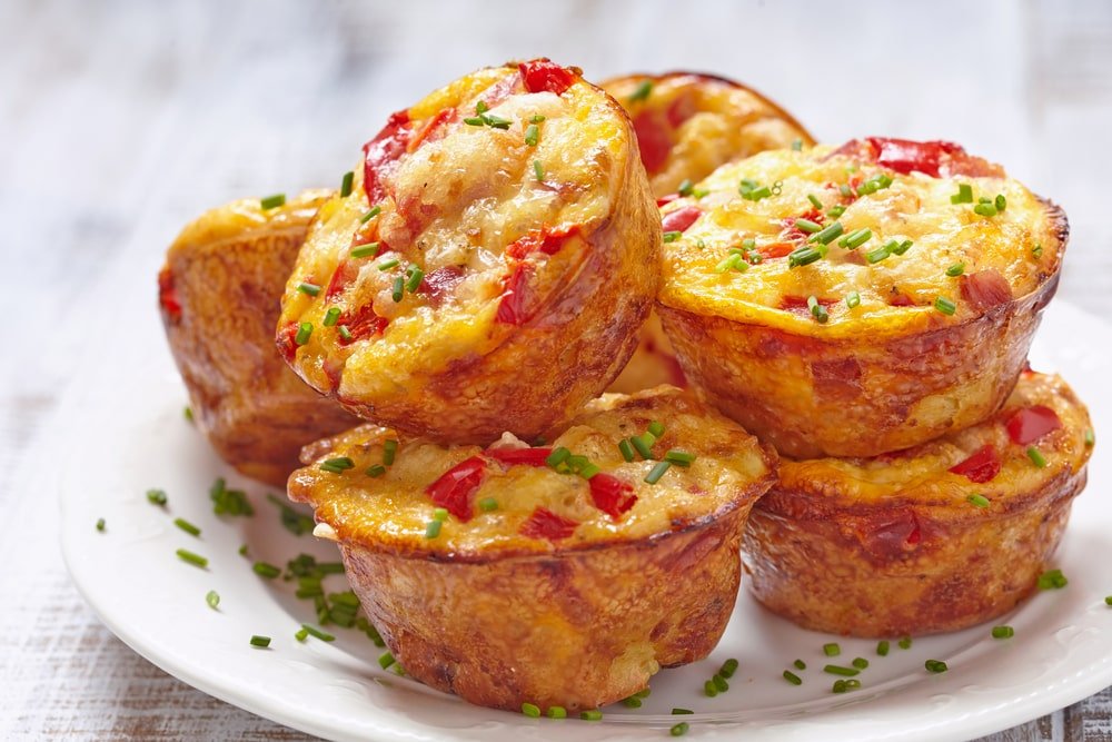 keto sausage bacon egg muffins