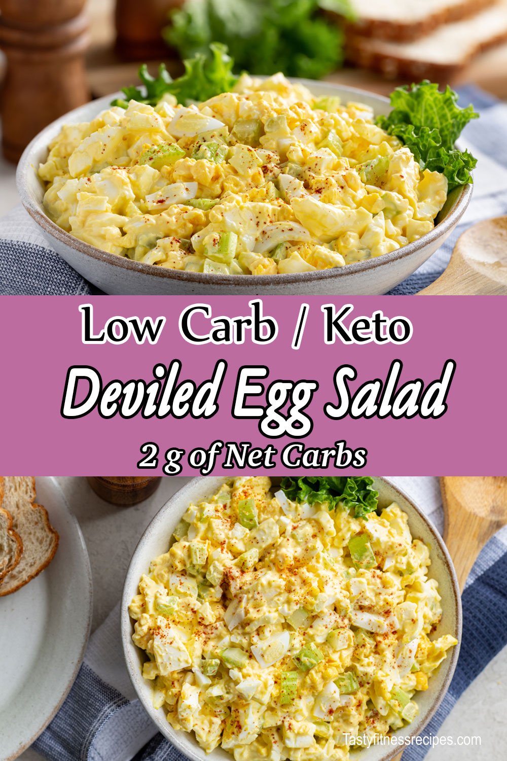 Keto Deviled Egg Salad - [Low Carb] Deviled Egg Salad With Bacon