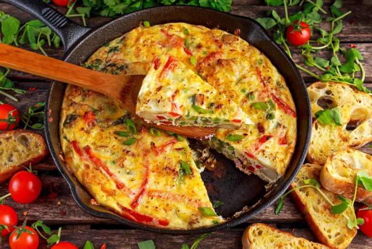 keto egg frittata