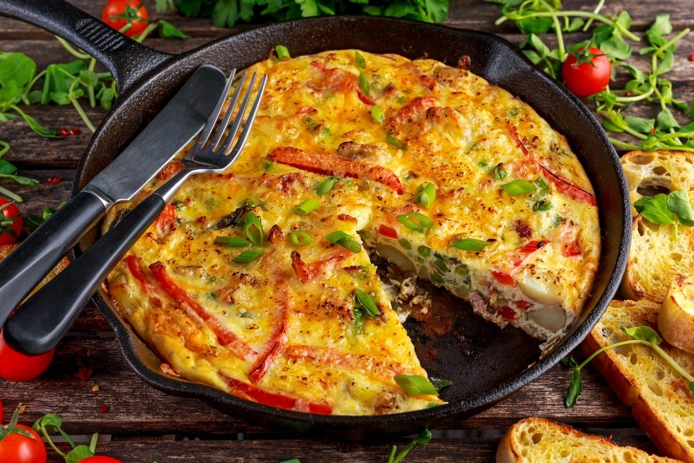 low carb egg frittata low carb egg frittata