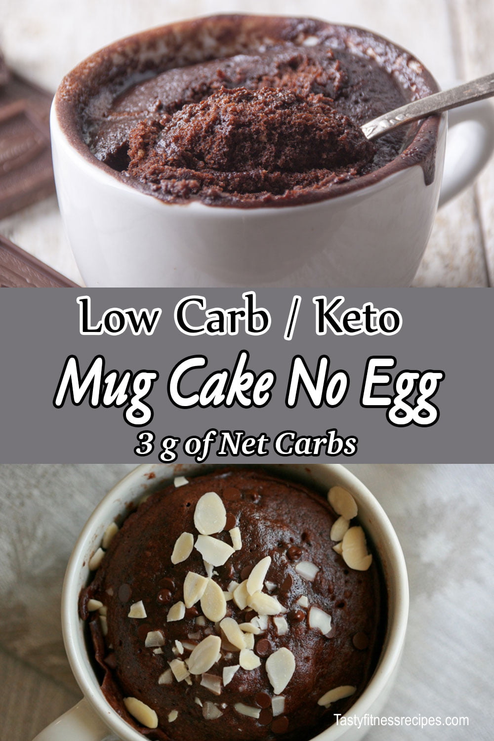 Keto Mug Cake No Egg Easy Low Carb Chocolate Mug Cake No Egg