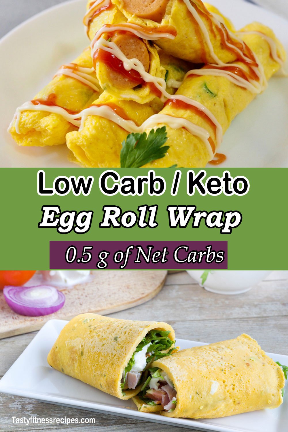 low carb keto egg roll wrap
