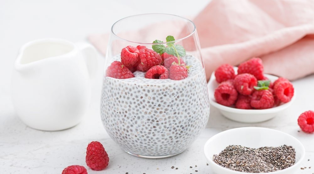 low carb chia seed pudding