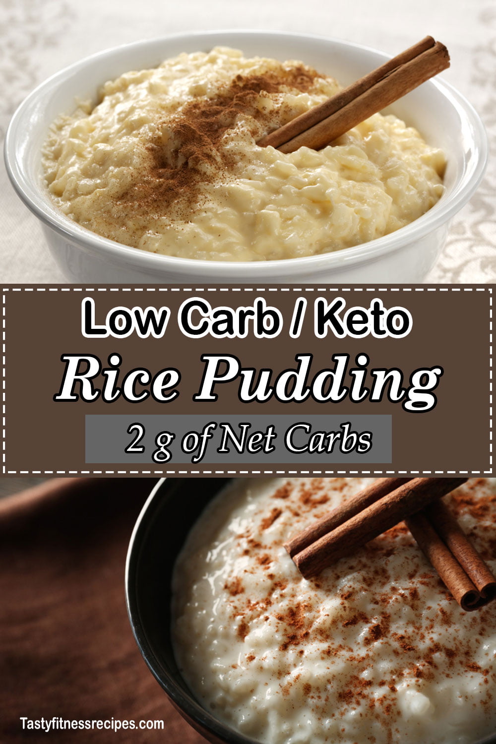Low carb Keto Rice Pudding