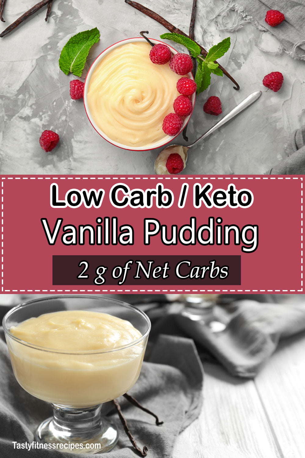 low carb Keto Vanilla Pudding