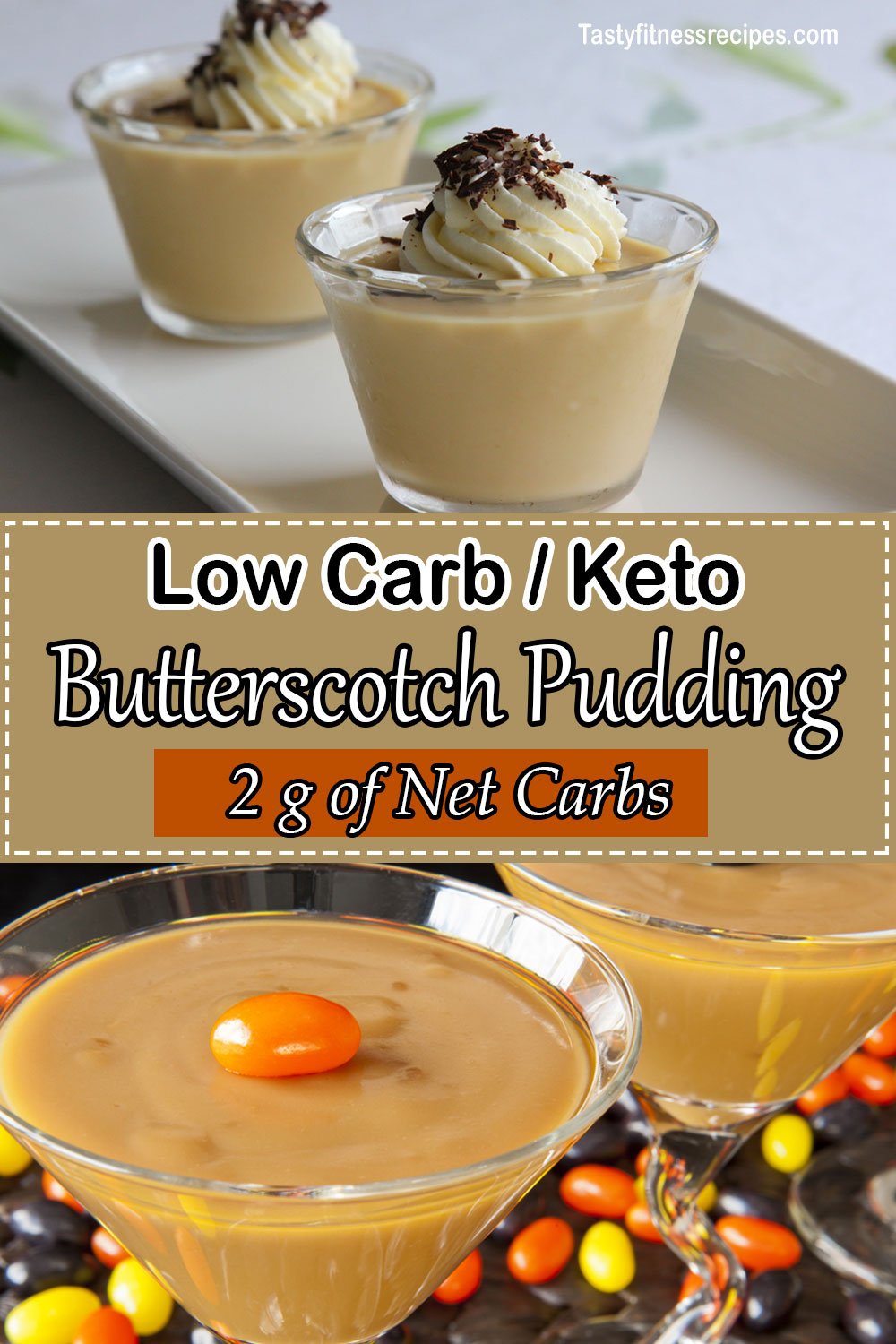 low carb keto butterscotch pudding