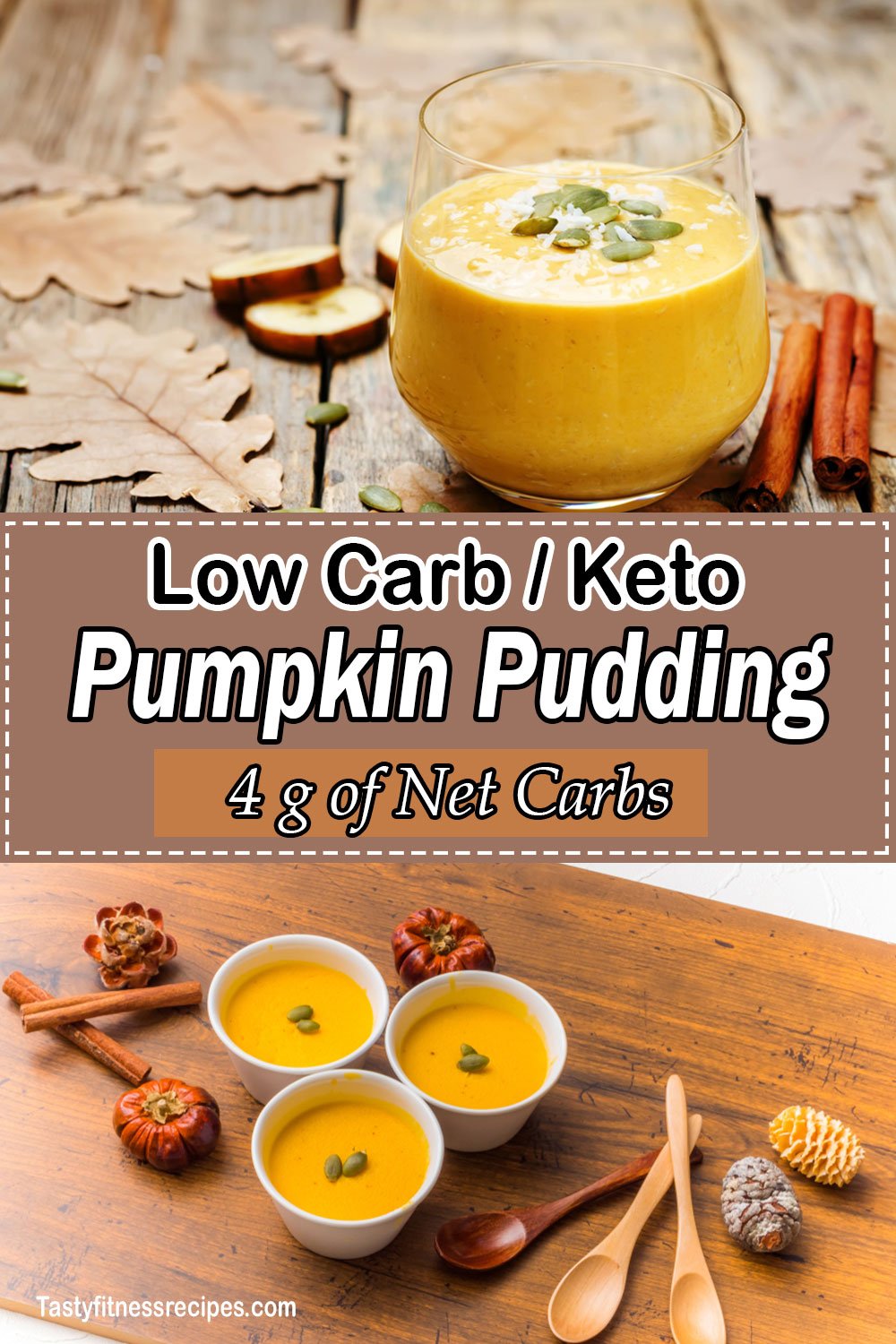 low carb keto pumpkin pudding
