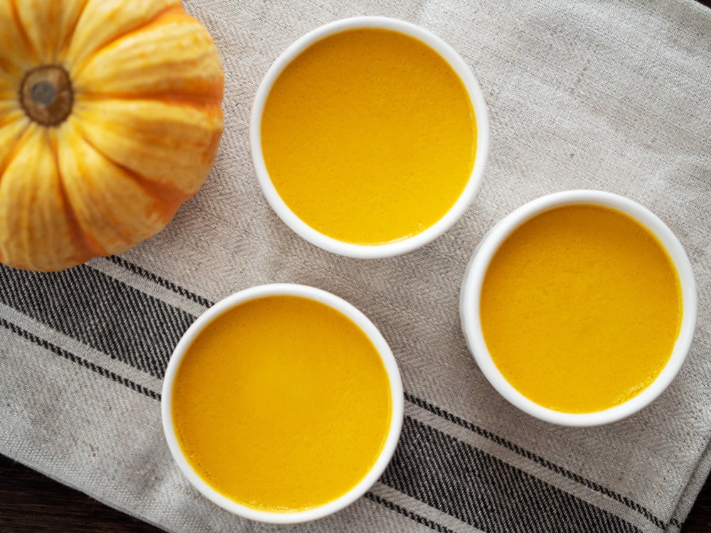 low carb pumpkin pudding