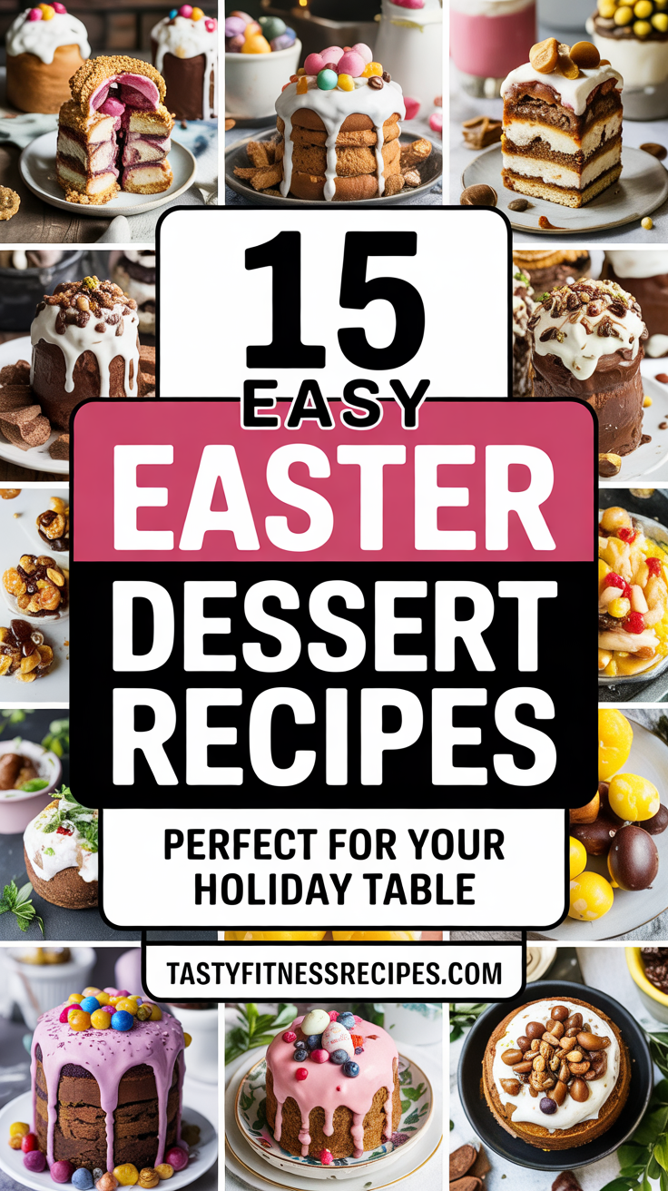 15 Easy Easter Dessert Recipes Perfect for Your Holiday Table2