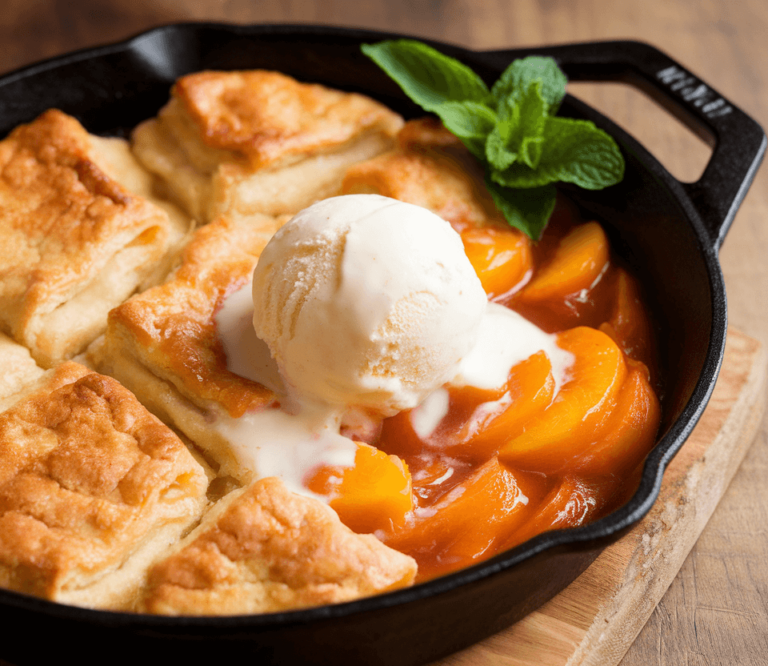 fresh peach cobbler recipe