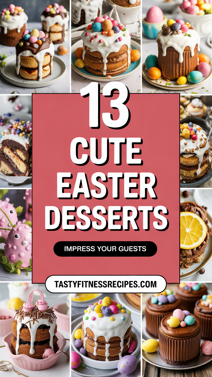 Easy Cute Easter Desserts