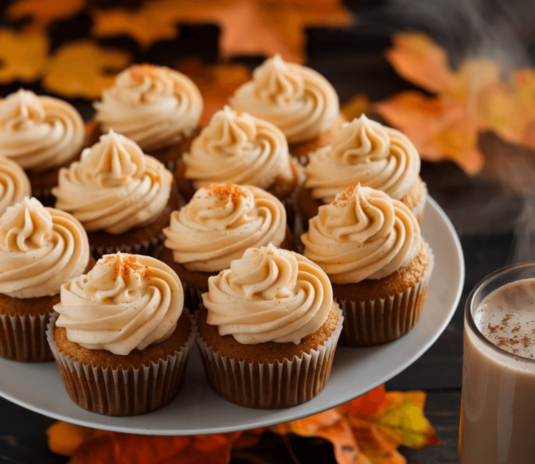 pumpkin spice cupcake recipe