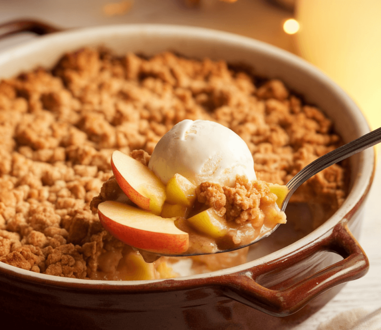 apple crisp recipe without oats