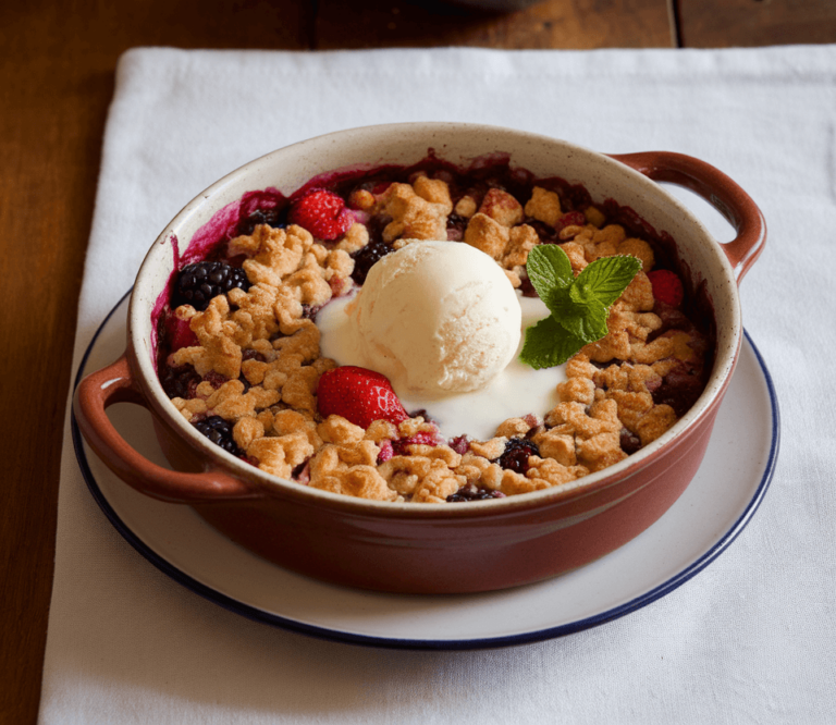 berry crisp recipe