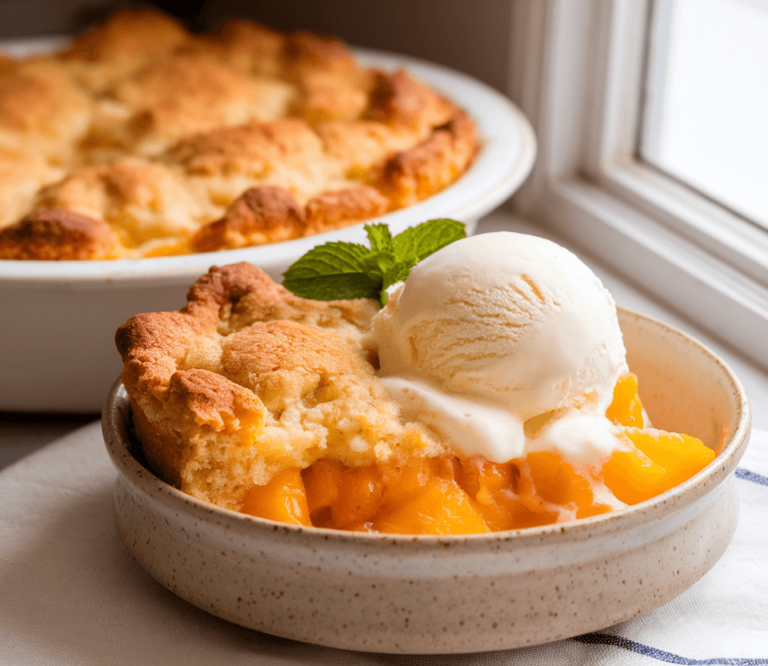 bisquick peach cobbler recipe