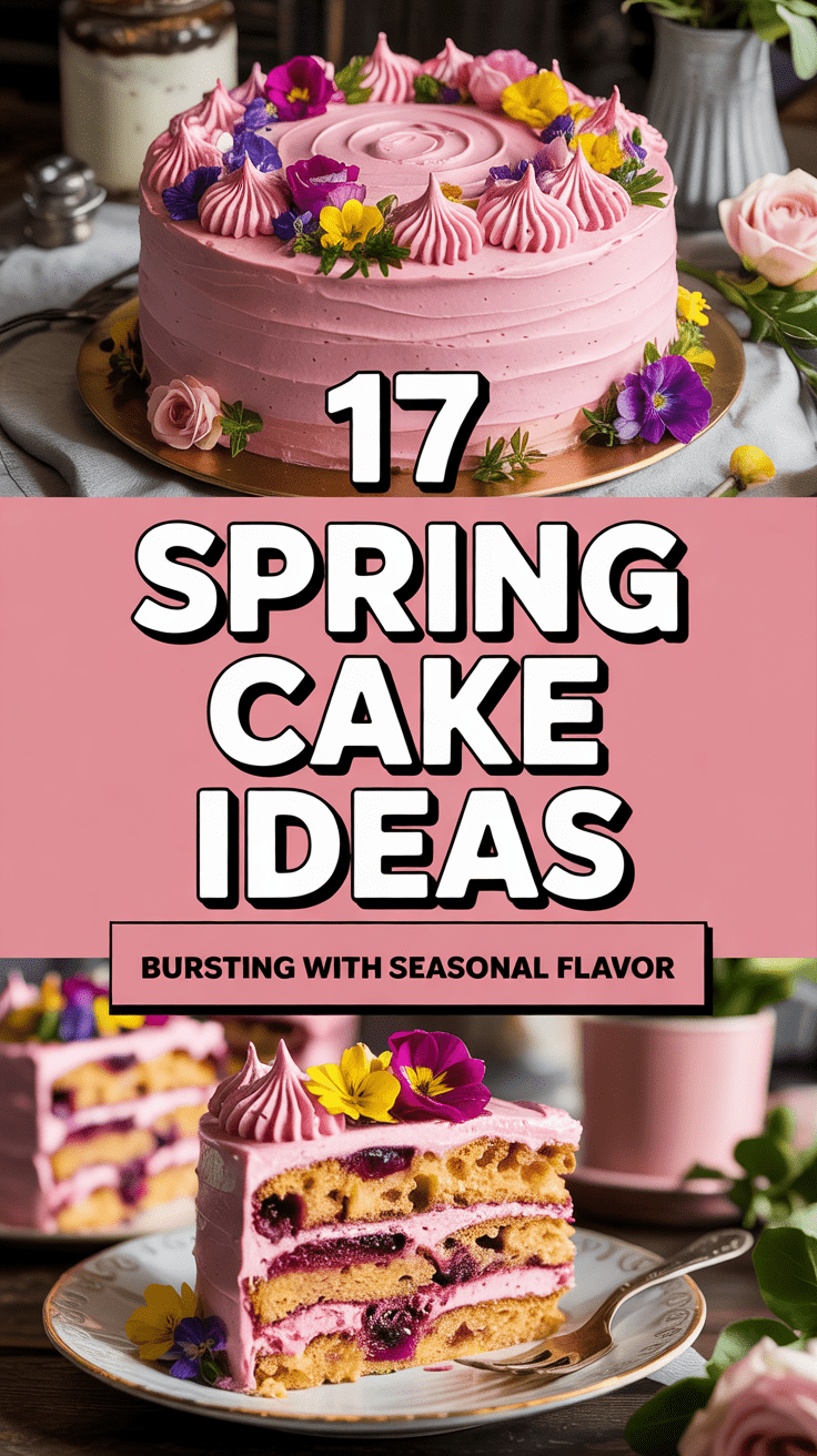 17 Spring Cake Ideas