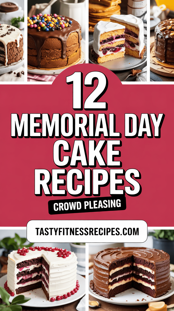 Memorial Day Cake Recipes – 12 Crowd Pleasing Recipes to Wow Your Guests