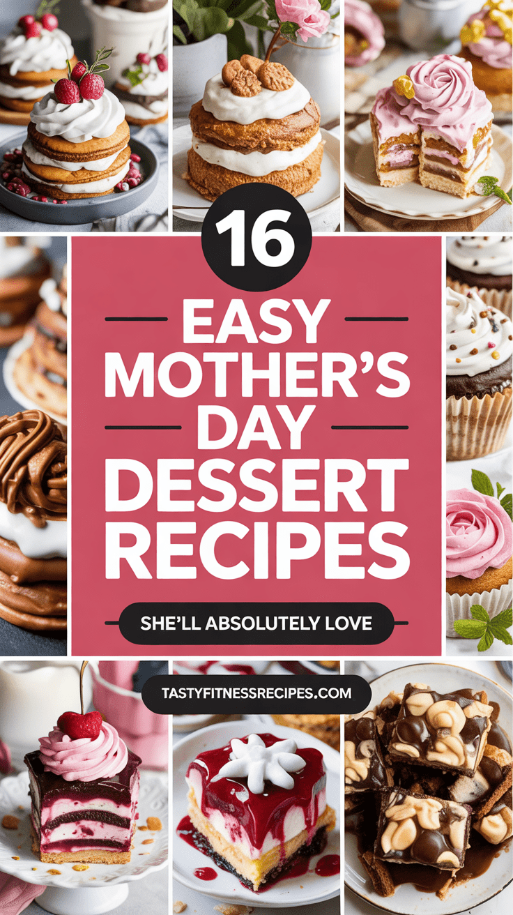 Mother’s Day Dessert Recipes