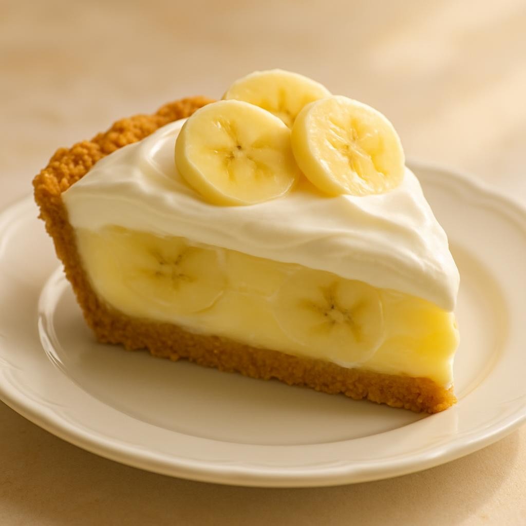 banana pudding pie recipe