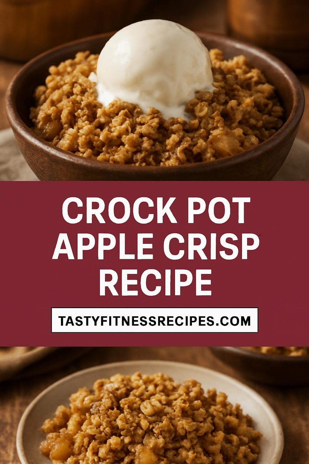 crock pot apple crisp recipe