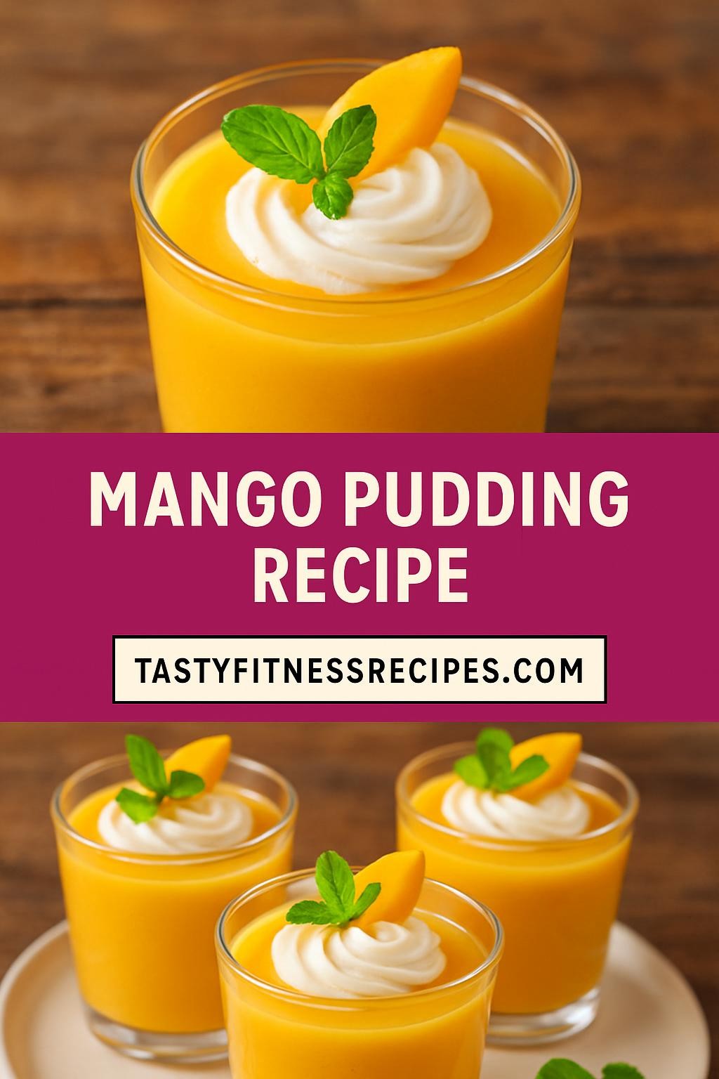 mango pudding recipe