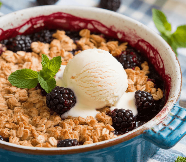 blackberry crisp recipe