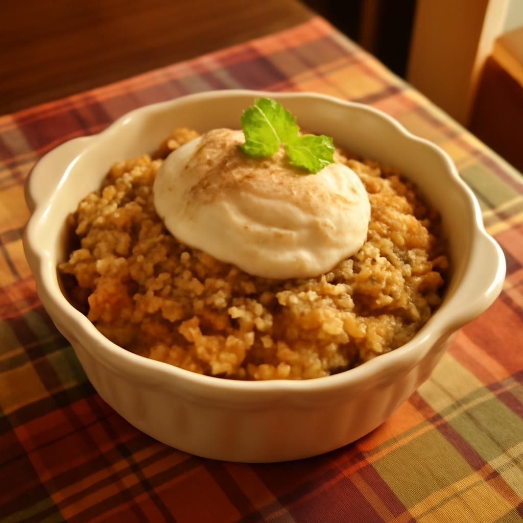 crock pot apple crisp recipe
